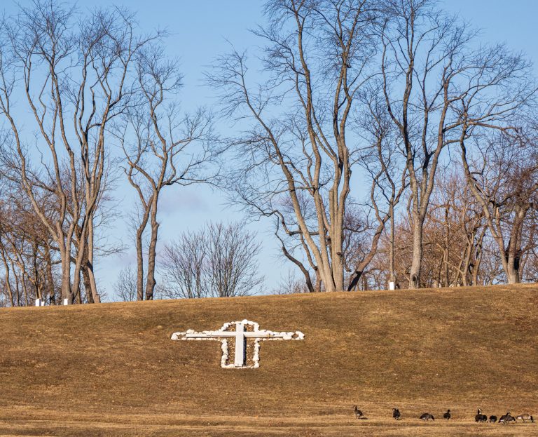 Cross Inlay on Hart Island