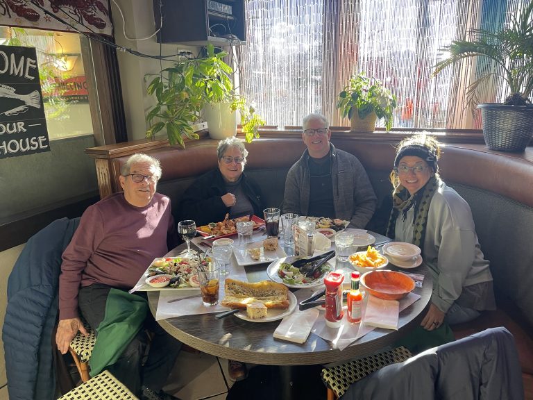 Club Members Having lunch at City Island Lobster House