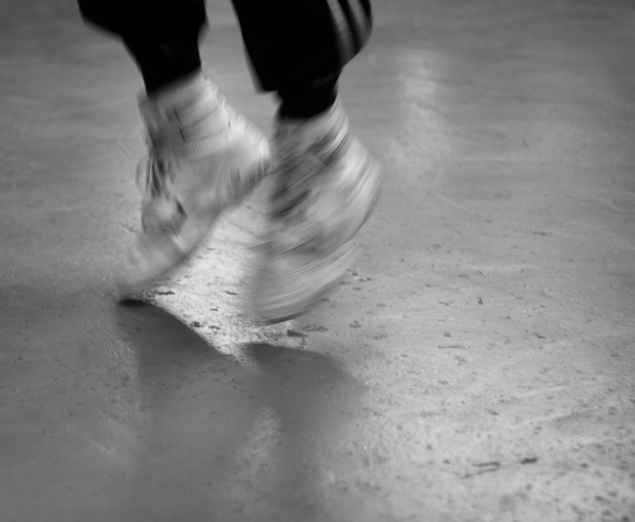 Jumping Rope at Gleason's Gym - Photographer: Lee Goldstein