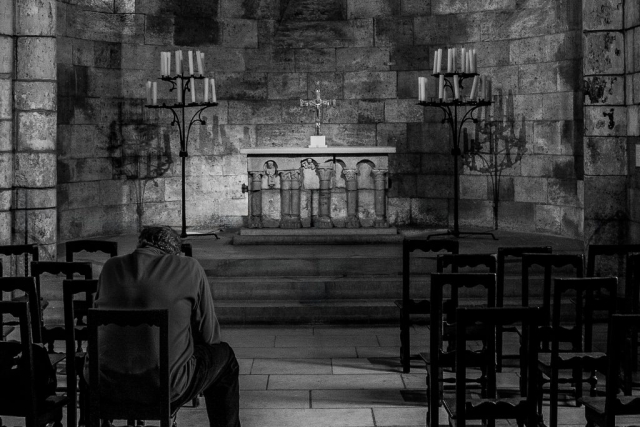 B&W B - Richard Magro: Petitioning the Lord with Prayer