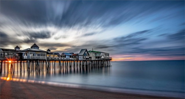 COLOR B - Ellen Dunn: Old Orchid Beach Pier