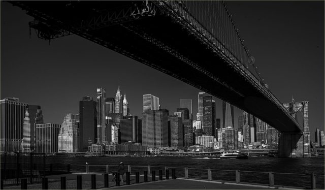 B&W S Third Place - Barry Goldstein: Manhattan Skyline B&W S Third Place - Barry Goldstein: Manhattan Skyline