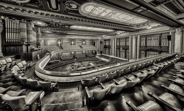 B&W S Second Place - Bonnie Forman-Franco: The Great Hall