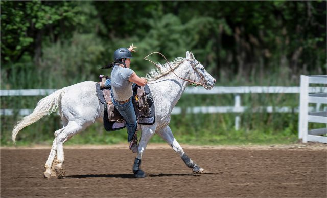 Falling Off The Horse - Photographer: Ellen Dunn