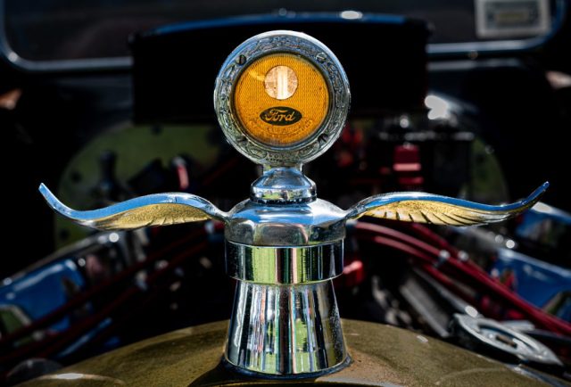 Ford Radiator Cap - Photographer: Barry Goldstein Ford Radiator Cap - Photographer: Barry Goldstein