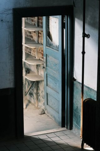 Blue Door - To the Morgue - Photographer: Richard Magro Blue Door - To the Morgue - Photographer: Richard Magro