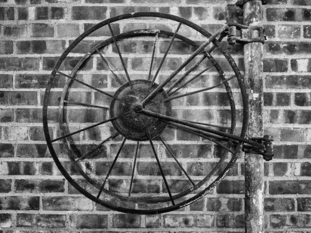Fire Hose Holder - Photographer: Bonnie Forman-Franco