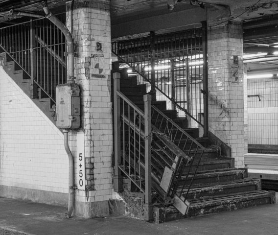ABANDONED STAIRS - Photographer: Bonnie Forman-Franco