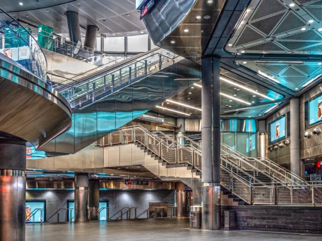 FULTON STREET STATION - Photographer: Bonnie Forman-Franco