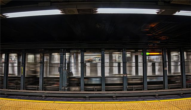 Fast Moving Train - Photographer: Ellen Dunn